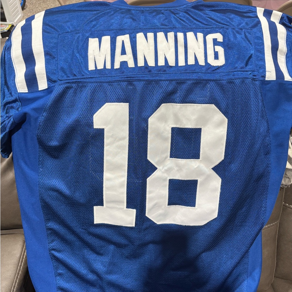 Reebok Blue NFL Peyton Manning Colt Jersey